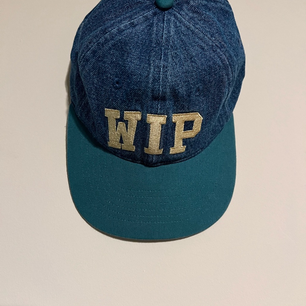 Carhartt Denim Blue and Green Cap